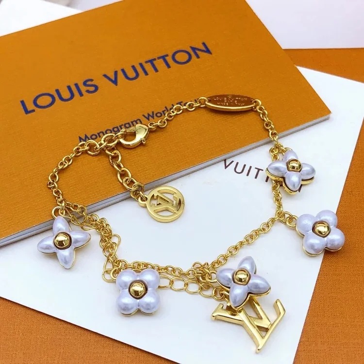 XXX-LYWD flower letter bracelet-3876
