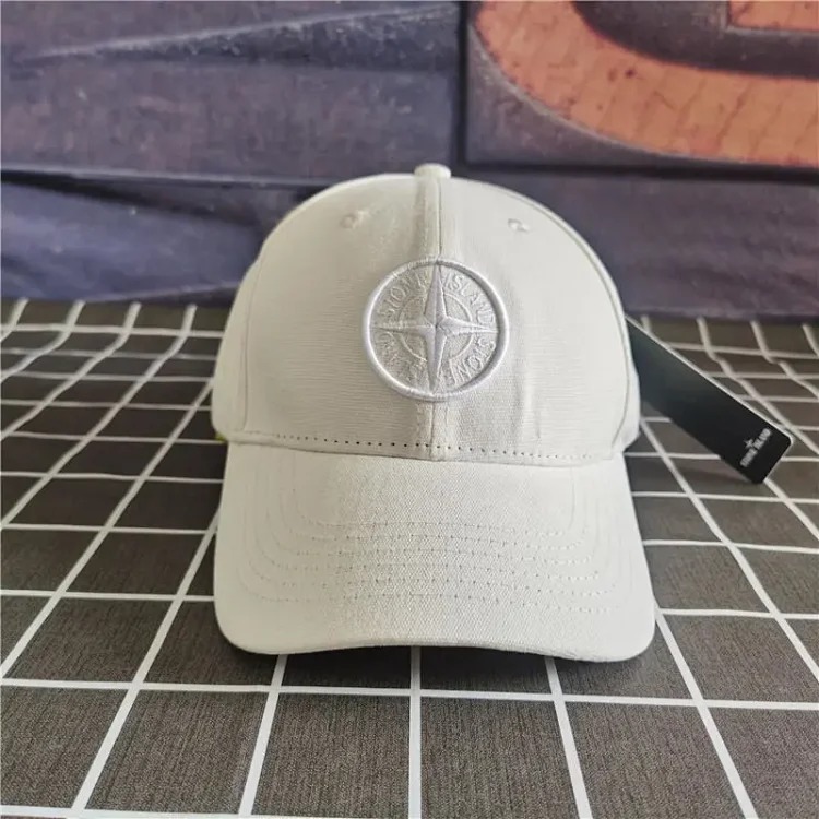 Adjustable baseball cap sun protection hat Korean style outdoor casual hip-hop hat curved brim hat cross embroidery sun hat
