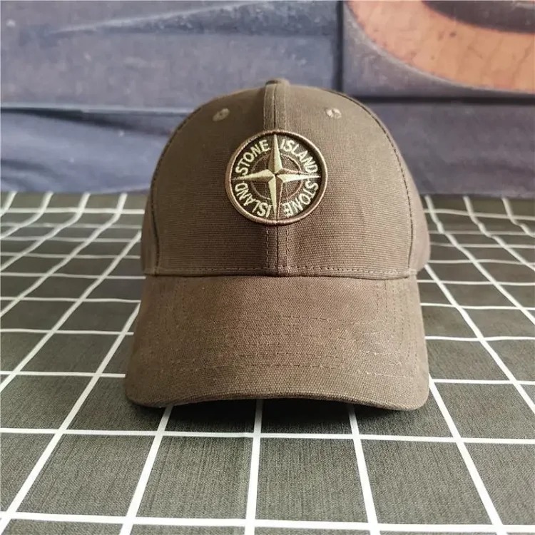 Adjustable baseball cap sun protection hat Korean style outdoor casual hip-hop hat curved brim hat cross embroidery sun hat