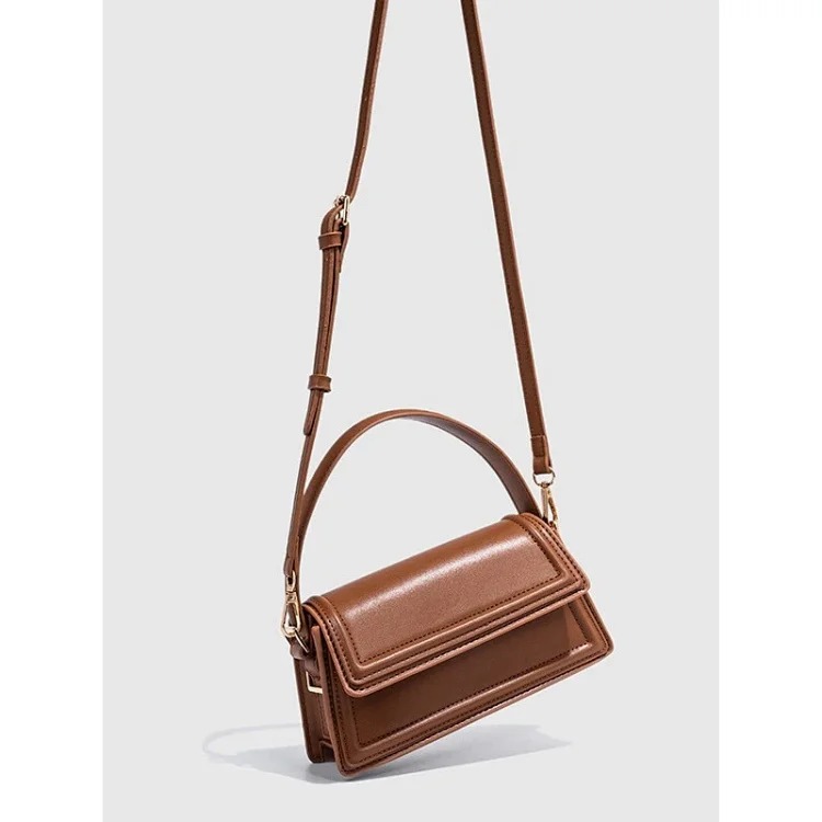 Zjia cross-border wholesale women's bag 2025 new fashion mini city casual crossbody bag trapezoidal portable shoulder bag