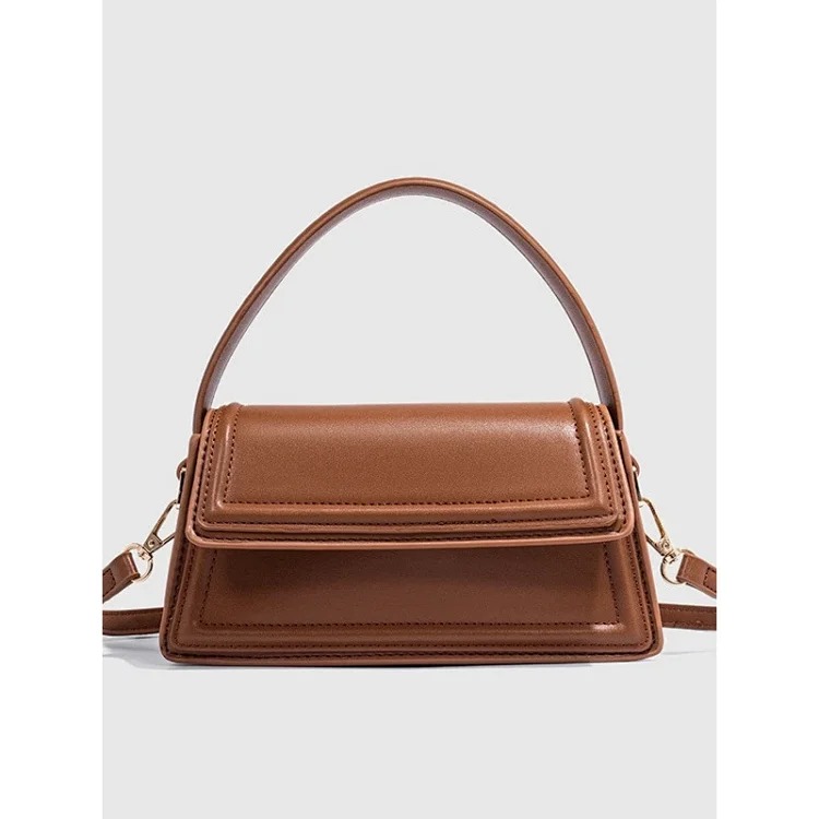 Zjia cross-border wholesale women's bag 2025 new fashion mini city casual crossbody bag trapezoidal portable shoulder bag