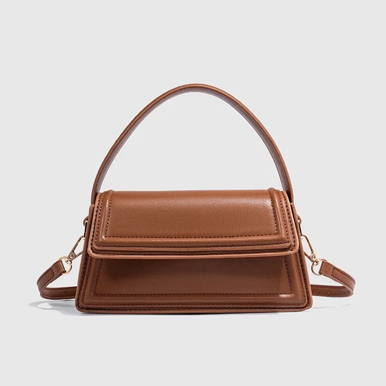 Zjia cross-border wholesale women's bag 2025 new fashion mini city casual crossbody bag trapezoidal portable shoulder bag