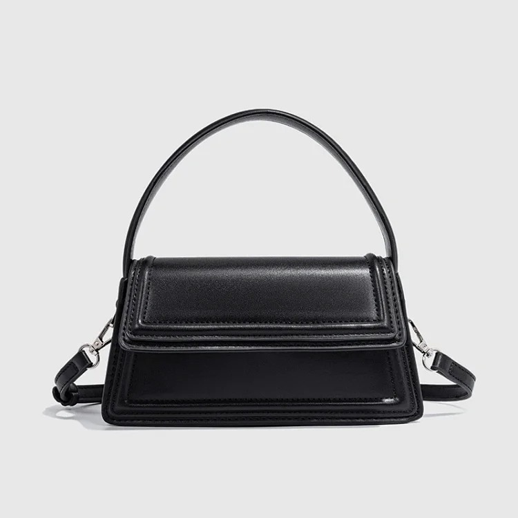 Zjia cross-border wholesale women's bag 2025 new fashion mini city casual crossbody bag trapezoidal portable shoulder bag