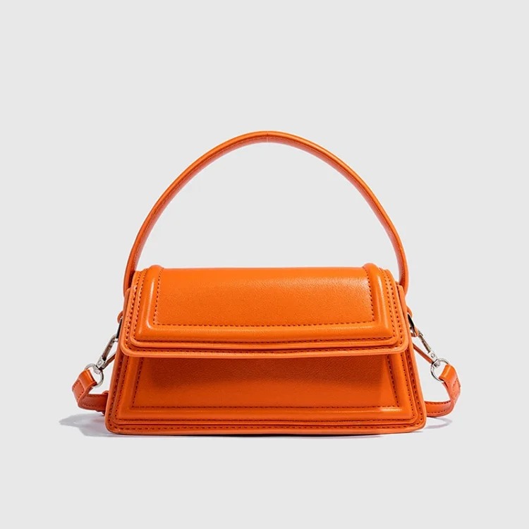 Zjia cross-border wholesale women's bag 2025 new fashion mini city casual crossbody bag trapezoidal portable shoulder bag