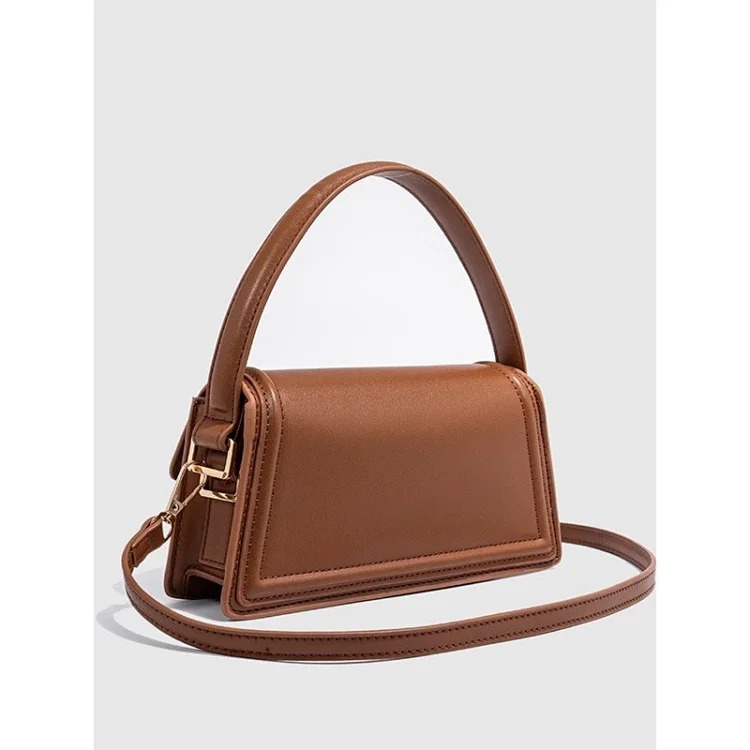 Zjia cross-border wholesale women's bag 2025 new fashion mini city casual crossbody bag trapezoidal portable shoulder bag