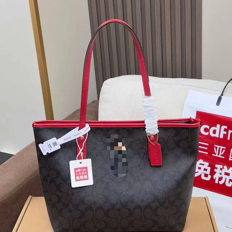 Louis Vuitton Koujia City30 built-in zipper tote bag single shoulder commuter armpit bag presbyopic fashion versatile printed shopping bag