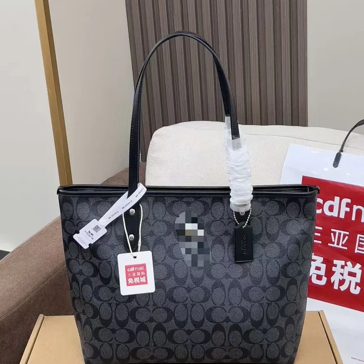 Louis Vuitton Koujia City30 built-in zipper tote bag single shoulder commuter armpit bag presbyopic fashion versatile printed shopping bag