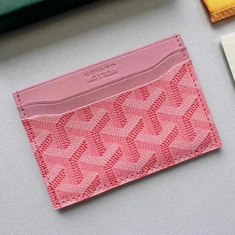 DX57 card holder, fashionable new convenient card album and business card holder, unisex horizontal French style (yellow canvas randomly distributed) image 3