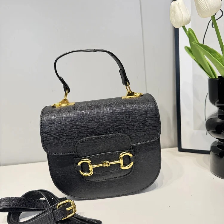 Luxury new versatile fashionable shoulder crossbody bag (plastic film image 3