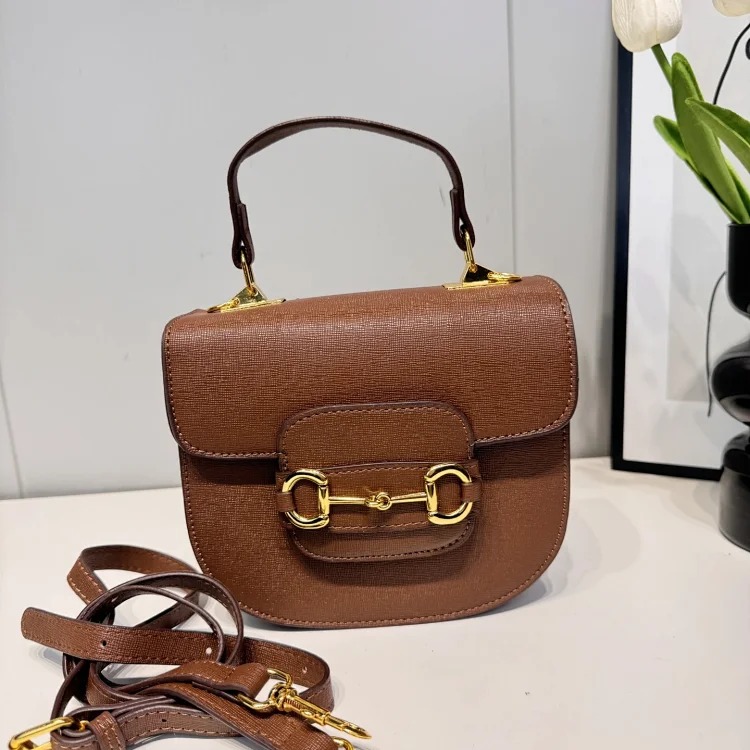 Luxury new versatile fashionable shoulder crossbody bag (plastic film image 4