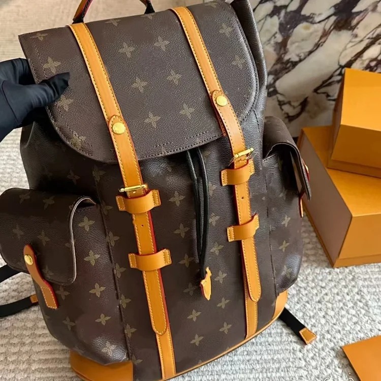 Men's Backpack Trendy Fashion Print Casual Large Capacity New Computer School Bag Travel Backpack One Piece Dropshipping