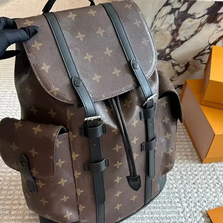 Men's Backpack Trendy Fashion Print Casual Large Capacity New Computer School Bag Travel Backpack One Piece Dropshipping