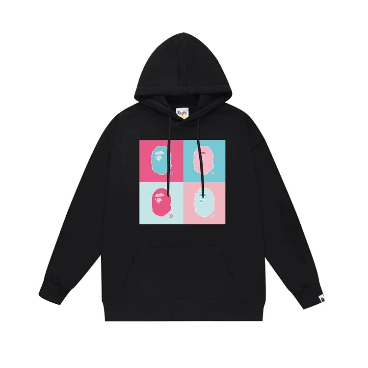 Fashionable and simple hooded sweatshirt outfit