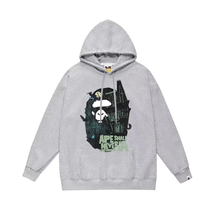 Fashionable and simple hooded sweatshirt outfit