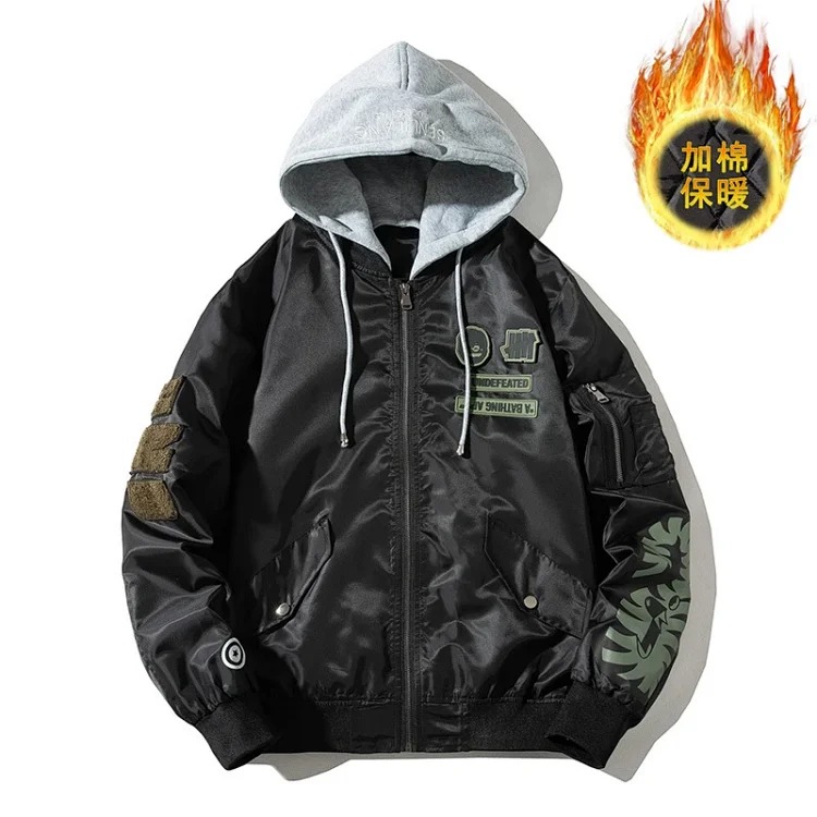 YH52 air force pilot jacket autumn and winter thickened baseball uniform