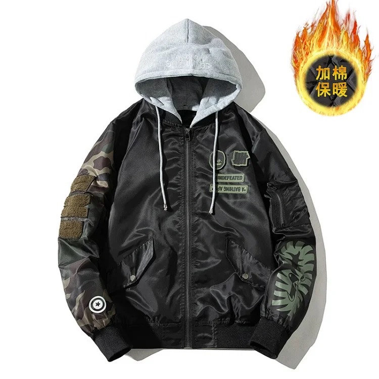 YH52 air force pilot jacket autumn and winter thickened baseball uniform