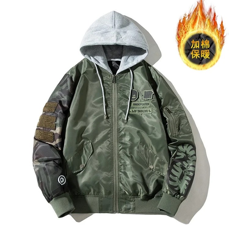 YH52 air force pilot jacket autumn and winter thickened baseball uniform