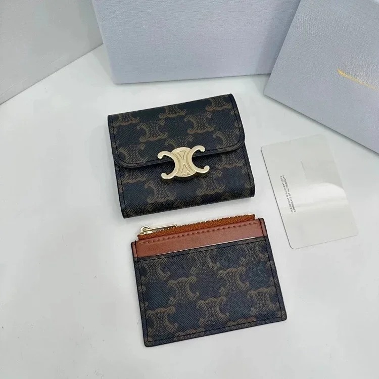 SL New Flip Wallet Card Holder Detachable Banknote Clip-5824