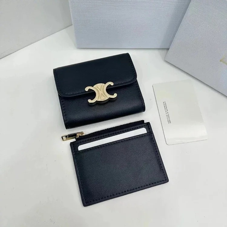 SL New Flip Wallet Card Holder Detachable Banknote Clip-5824