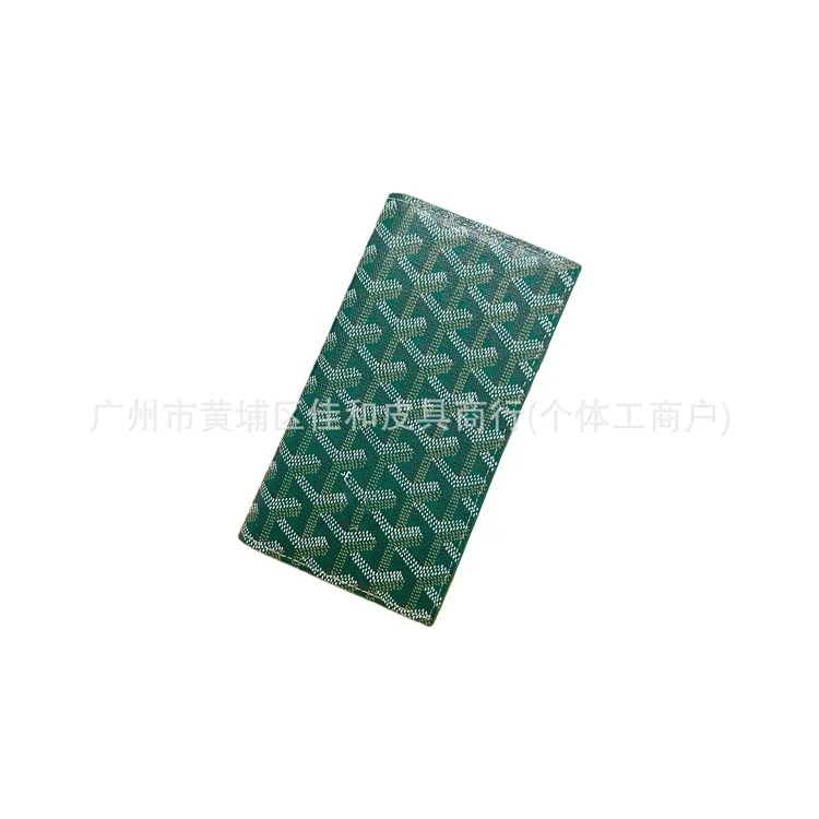 Louis Vuitton Goyard old flower full printed wallet card bag cross-border new flip multi-card slot coin purse for men and women couples