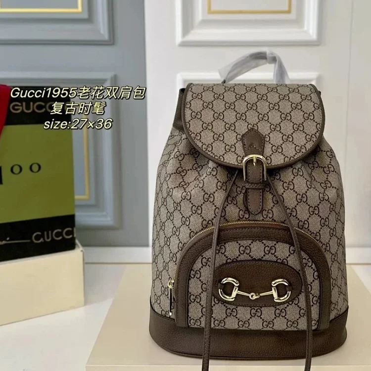 Trendy luxury backpack 002 image 4