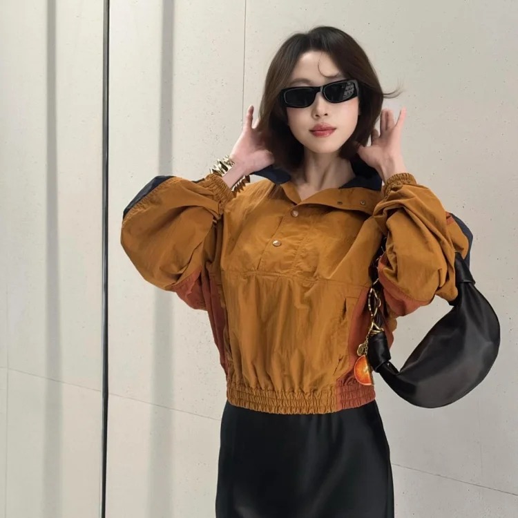 2026 new high-end first-layer sheepskin chain hobo croissant bag, fashionable and versatile one-shoulder hand-held armpit women's bag