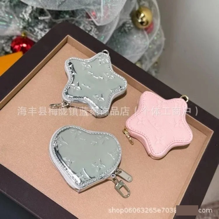 New five-pointed star niche design solid color foreign style versatile lightweight casual simple high-end bag pendant key