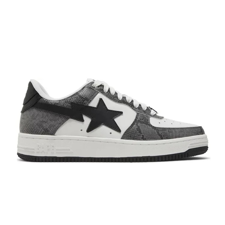 Be Bapesta 'Black Snakeskin'