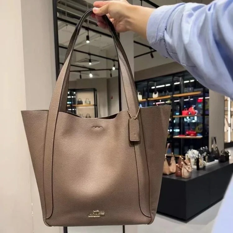 2024 New Hadley Suede Large Capacity Tote Bag European and American Retro Hadley Commuting Shoulder Shopping Bag