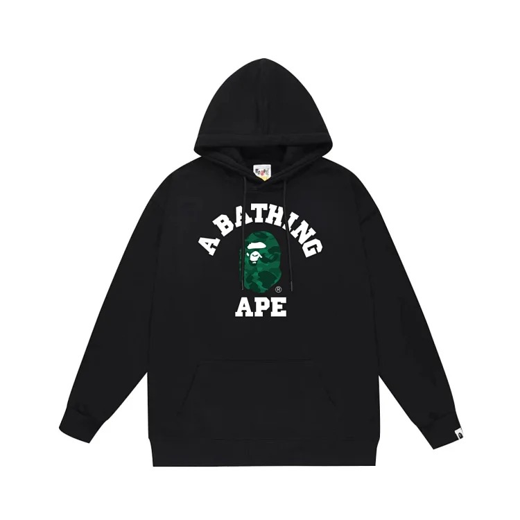 Men's and women's autumn and winter terry letter printed loose hoodies pullover sweatshirt collection 1-CY image 5