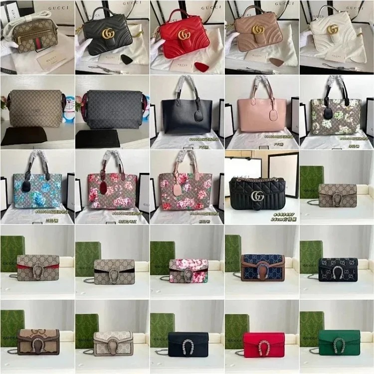 2025 New Genuine Leather Women's Bag High-end Versatile Shoulder Crossbody Chain Small Square Bag-2603