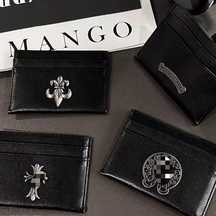 European and American big-name trendy brand soft-skinned Croxin card holder card holder style unisex ID card manufacturer direct sales
