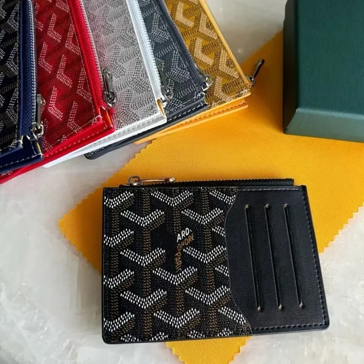 Coin purse genuine leather multifunctional card holder