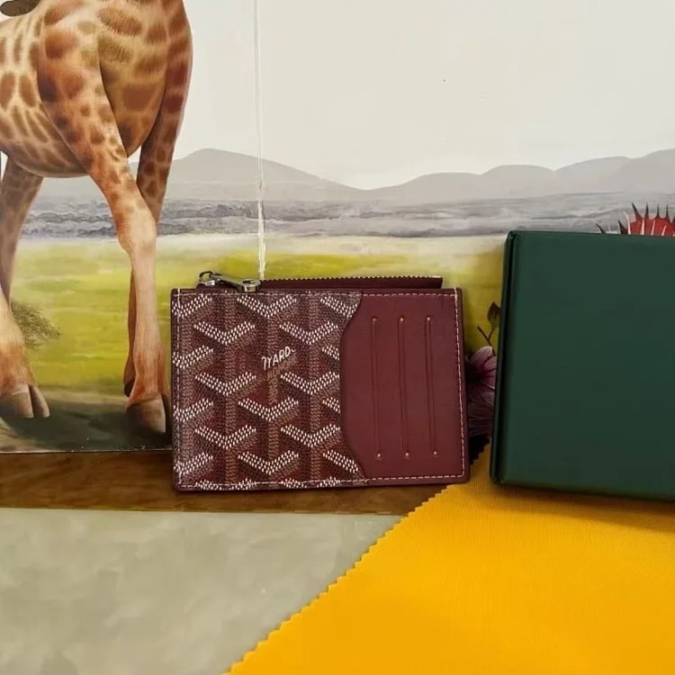 Coin purse genuine leather multifunctional card holder