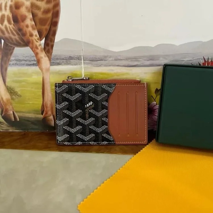 Coin purse genuine leather multifunctional card holder