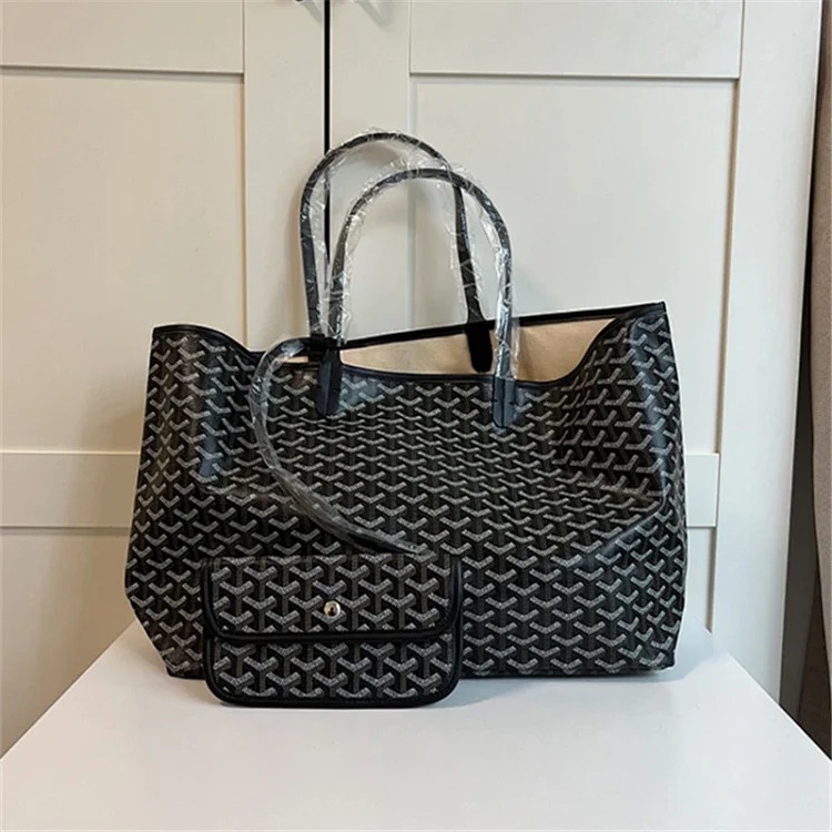 Bag handbag bag letter hot style printed mommy large capacity commuting Y tote shoulder new style Goya women's limited edition image 3