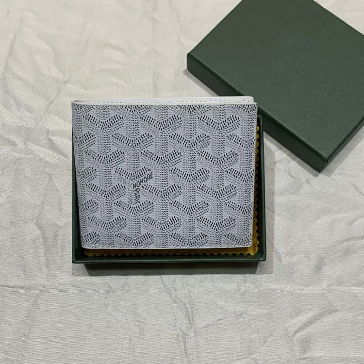 DX57 men's short bifold wallet wallet card holder image 4