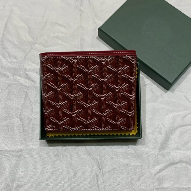 DX57 men's short bifold wallet wallet card holder image 5