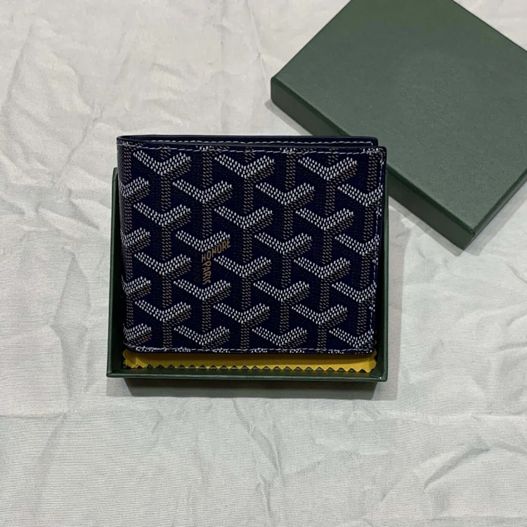 DX57 men's short bifold wallet wallet card holder image 6