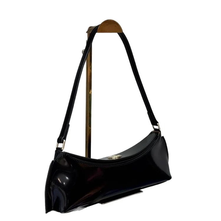 Jacquemus' new niche design French crescent-shaped shoulder underarm bag is fashionable, retro and high-end