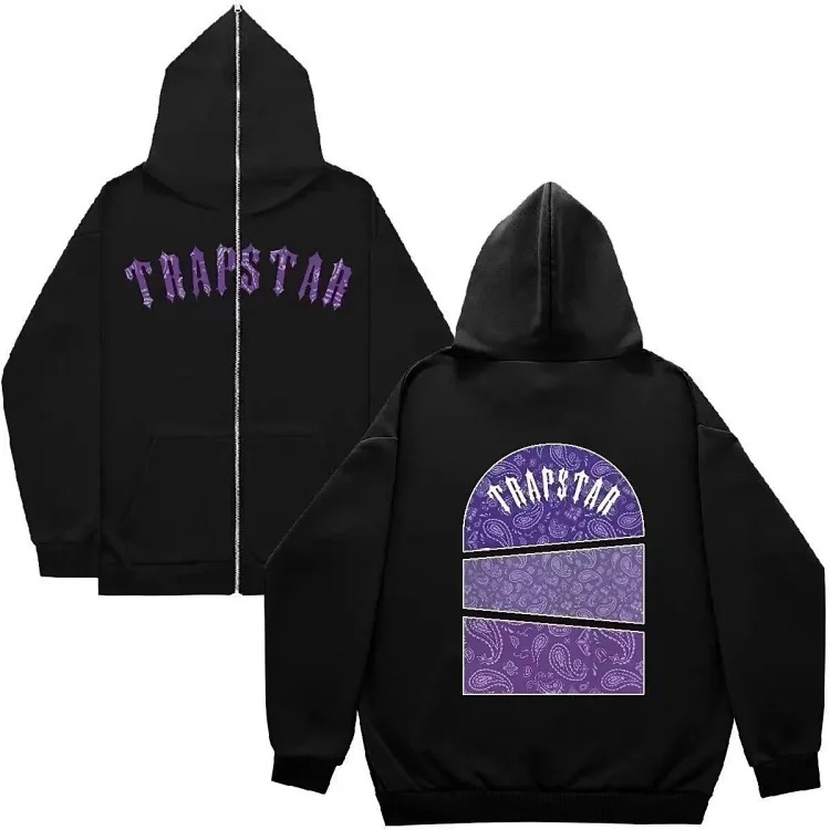 New American trendy zipper sweatshirt jacket-SQ002 image 3