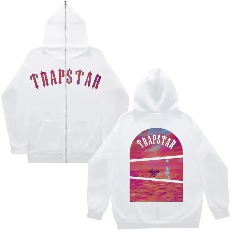 New American trendy zipper sweatshirt jacket-SQ002 image 4