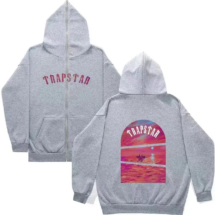 New American trendy zipper sweatshirt jacket-SQ002 image 6
