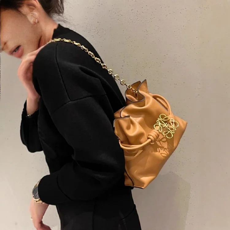 High of star's same style Luojia's beautiful and exquisite lucky bag bag 2025 new chain shoulder armpit crossbody bag