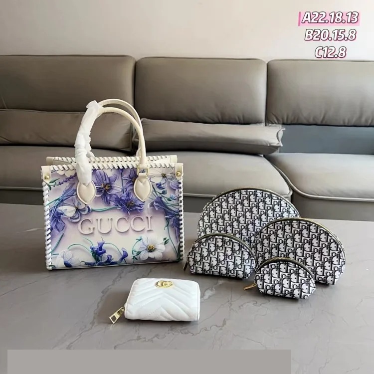 Gucci Coach value-for-money, high-quality combo set (3 pieces)