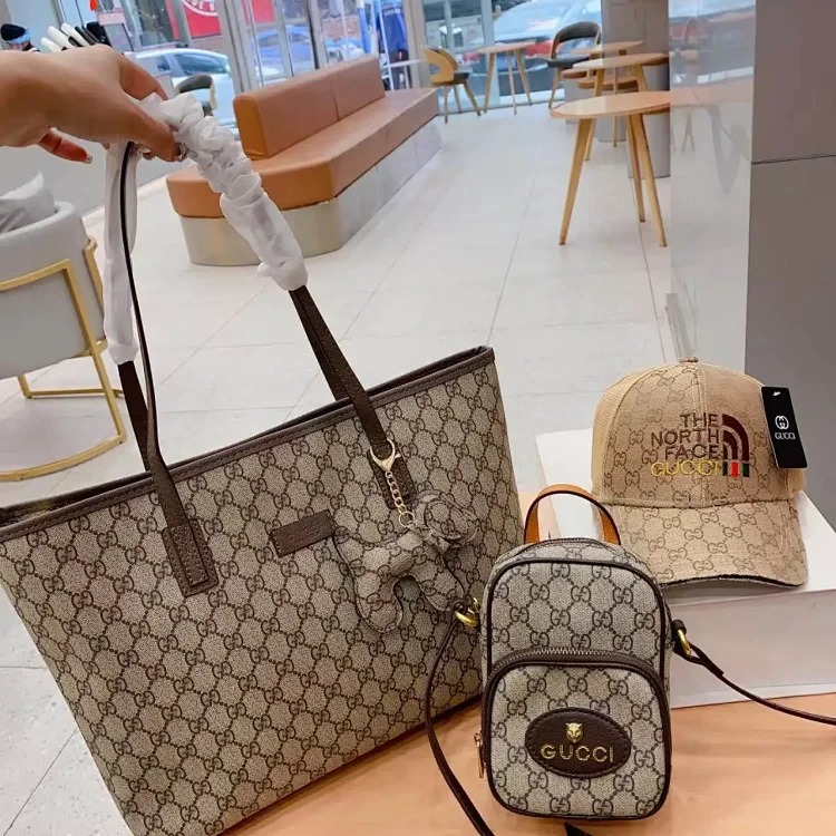 Gucci Coach value-for-money, high-quality combo set (3 pieces)