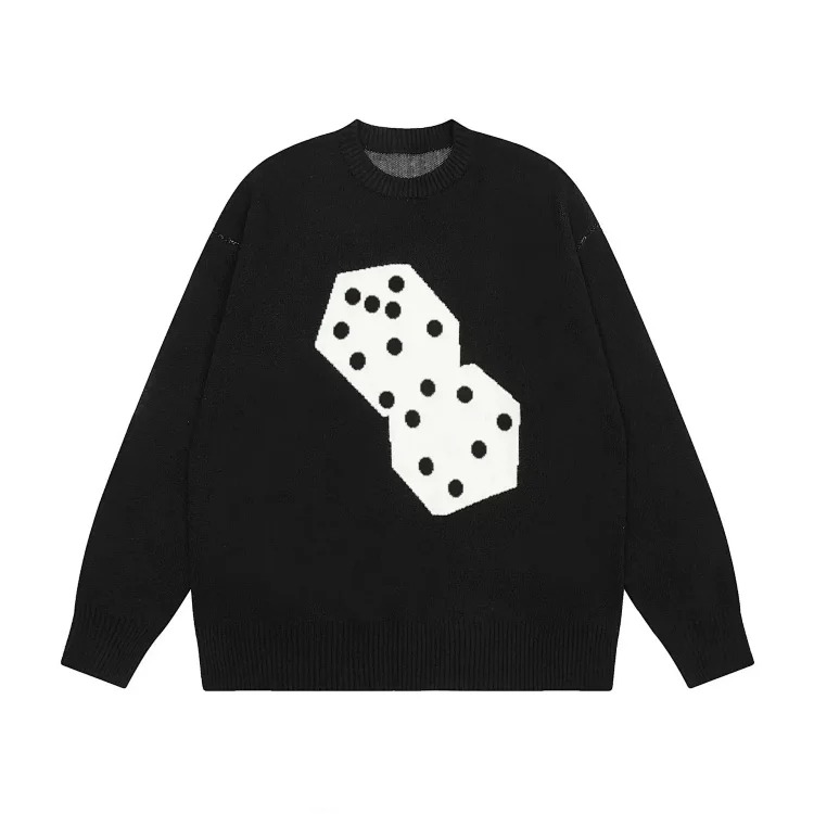 Autumn and winter fashionable versatile sweaters and sweaters 001