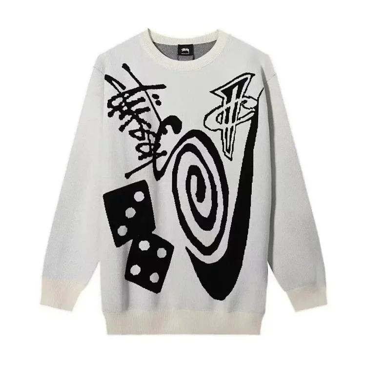 Autumn and winter fashionable versatile sweaters and sweaters 001