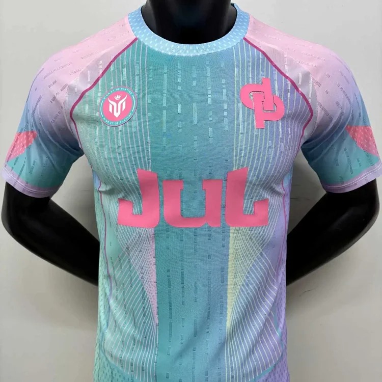 2526 Ligue 1 and La Liga player training uniforms Paris, Manchester United and Yamal are the same as Messi and Ronaldo football uniforms short sleeves image 4