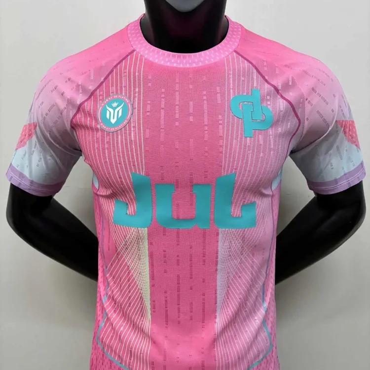 2526 Ligue 1 and La Liga player training uniforms Paris, Manchester United and Yamal are the same as Messi and Ronaldo football uniforms short sleeves image 5